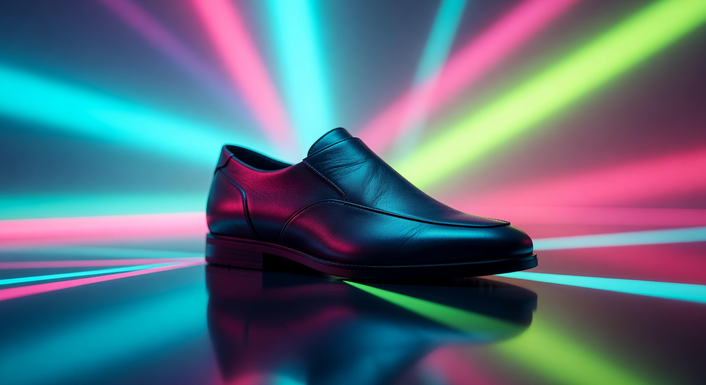 Premium luxury dark red sneaker showcasing modern design